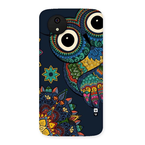 Owl Eyes Back Case for Micromax Canvas A1