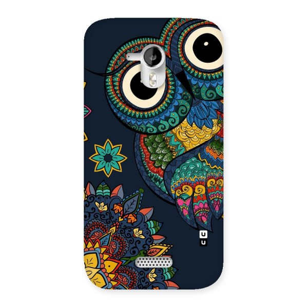Owl Eyes Back Case for Micromax Canvas HD A116