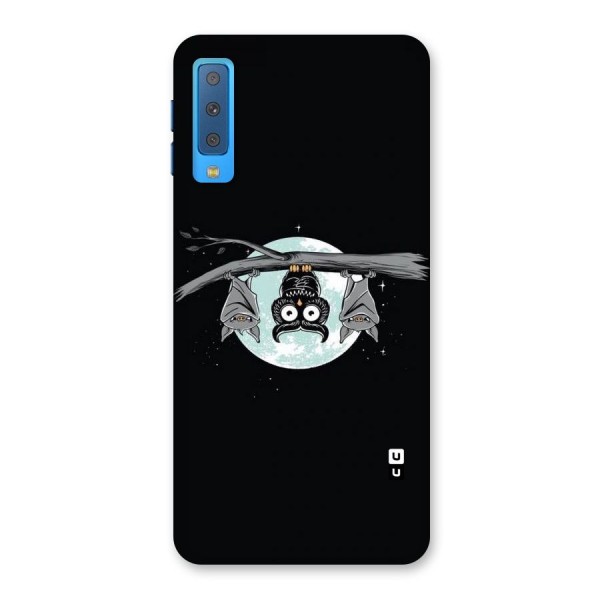Owl Hanging Back Case for Galaxy A7 (2018)