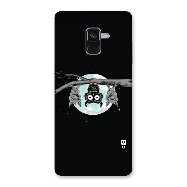 Owl Hanging Back Case for Galaxy A8 Plus