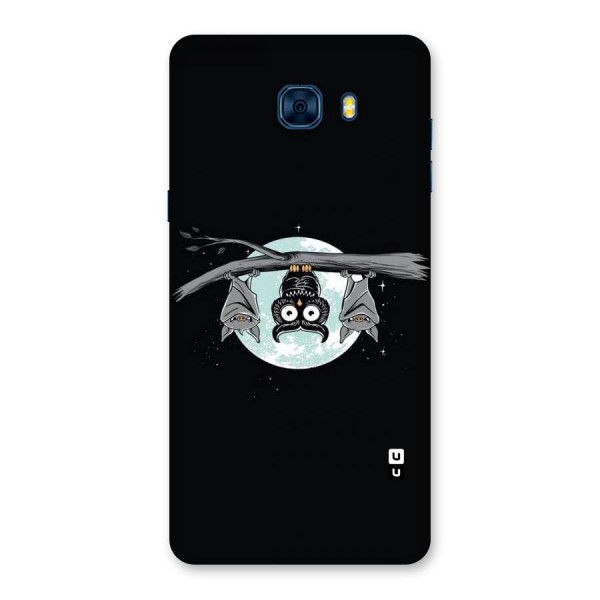 Owl Hanging Back Case for Galaxy C7 Pro