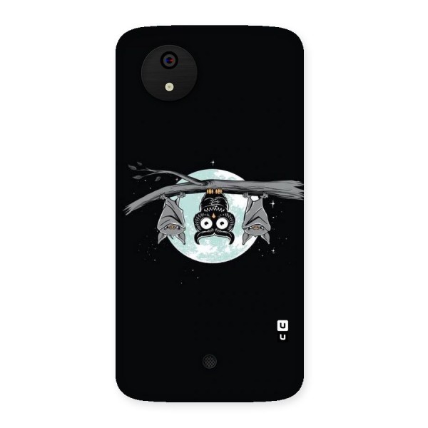 Owl Hanging Back Case for Micromax Canvas A1