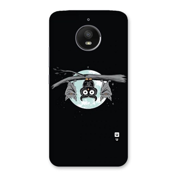 Owl Hanging Back Case for Moto E4 Plus