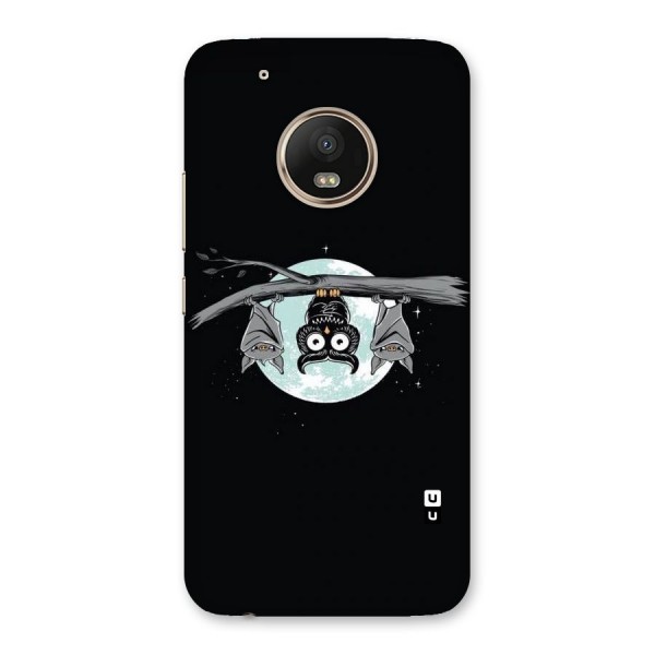 Owl Hanging Back Case for Moto G5 Plus