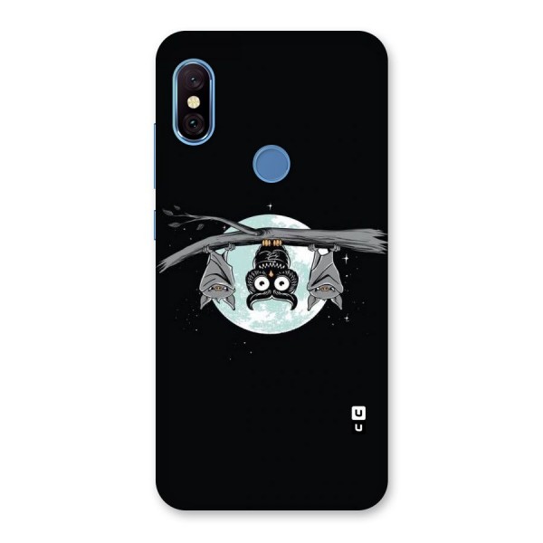 Owl Hanging Back Case for Redmi Note 6 Pro