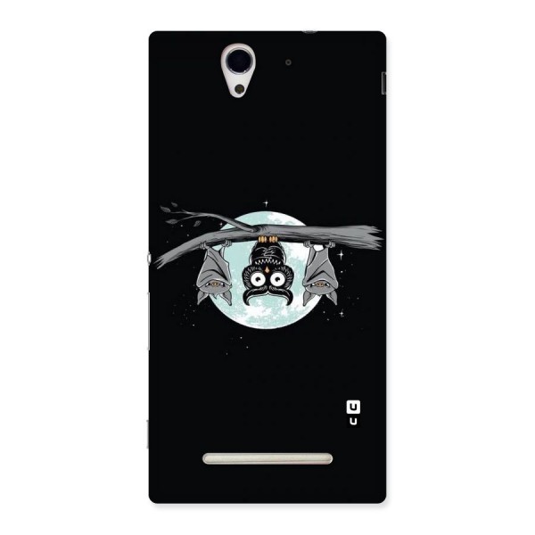 Owl Hanging Back Case for Sony Xperia C3