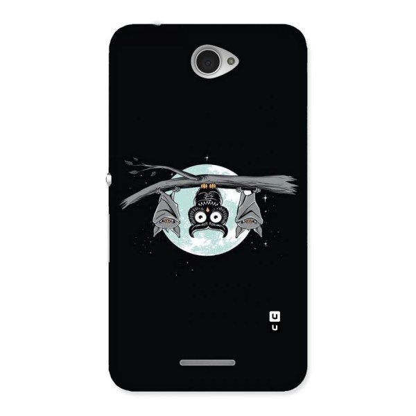 Owl Hanging Back Case for Sony Xperia E4