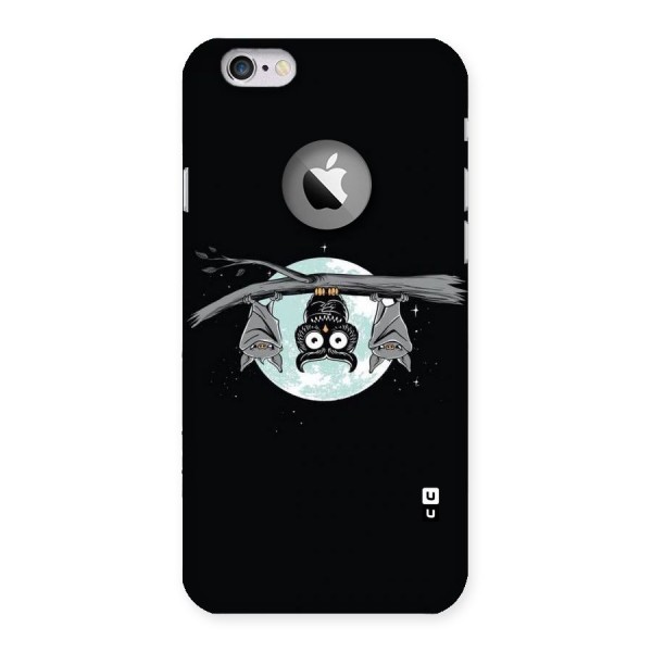 Owl Hanging Back Case for iPhone 6 Logo Cut