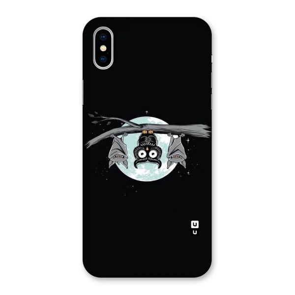 Owl Hanging Back Case for iPhone X