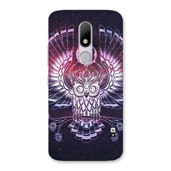Owl Quirk Swag Back Case for Moto M