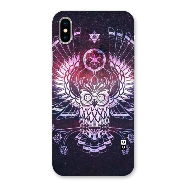 Owl Quirk Swag Back Case for iPhone X
