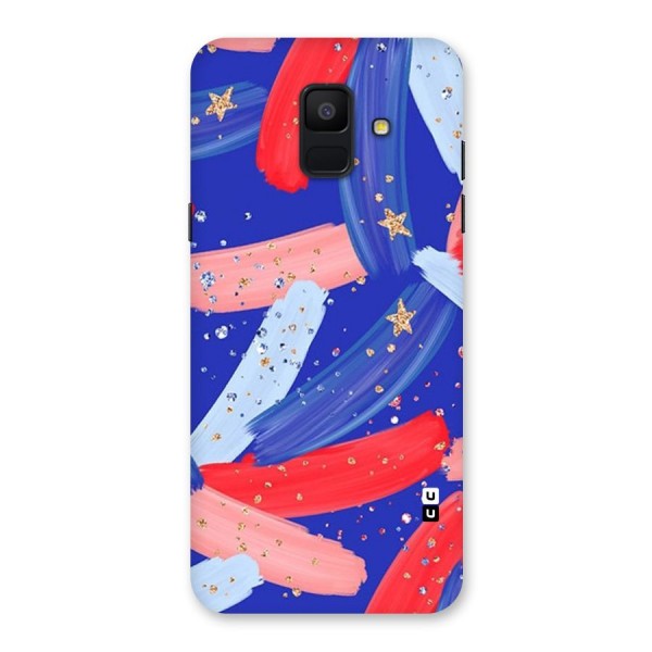 Paint Stars Back Case for Galaxy A6 (2018)