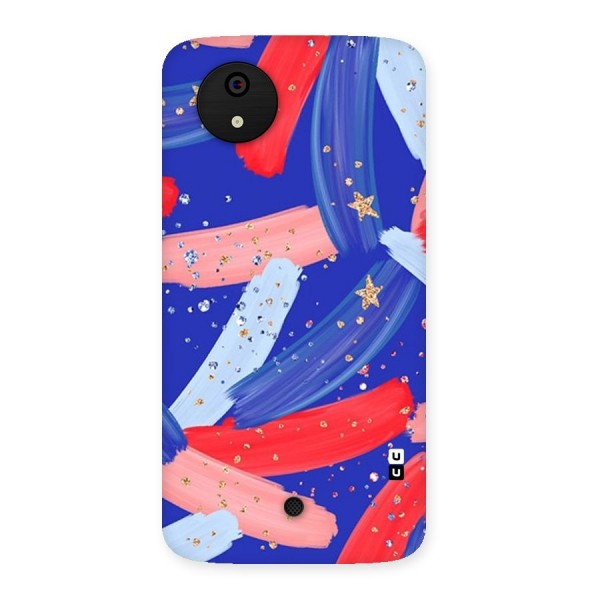 Paint Stars Back Case for Micromax Canvas A1