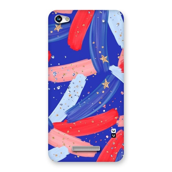 Paint Stars Back Case for Micromax Hue 2