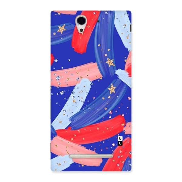 Paint Stars Back Case for Sony Xperia C3