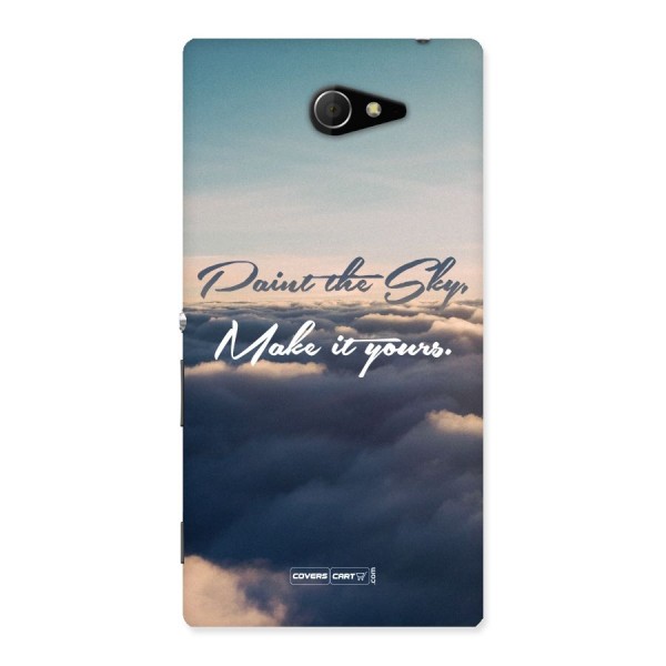 Paint the Sky Back Case for Sony Xperia M2