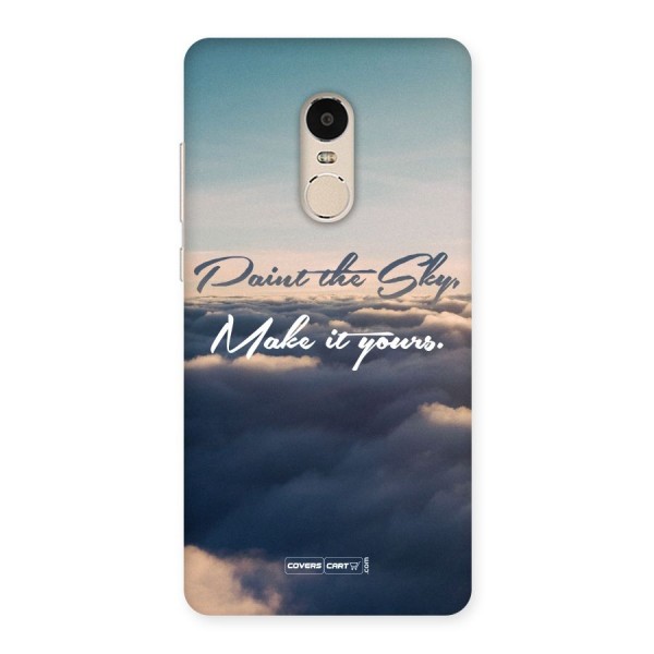 Paint the Sky Back Case for Xiaomi Redmi Note 4
