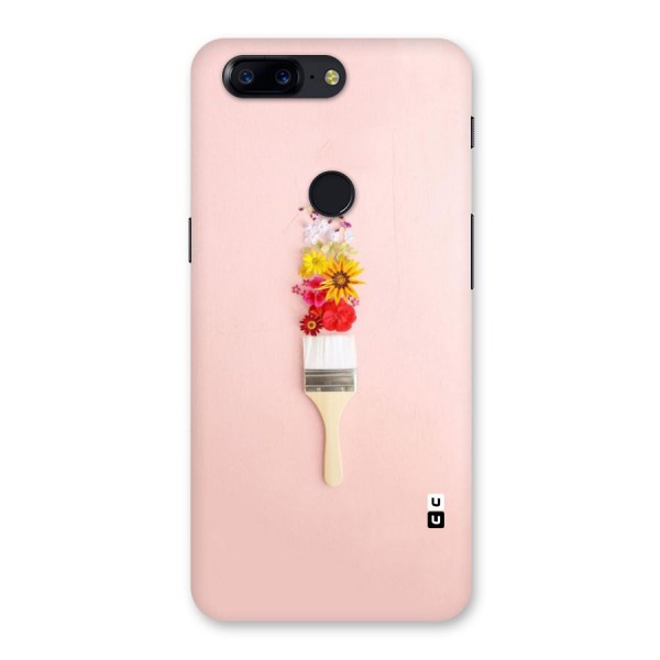 Painted Flowers Back Case for OnePlus 5T