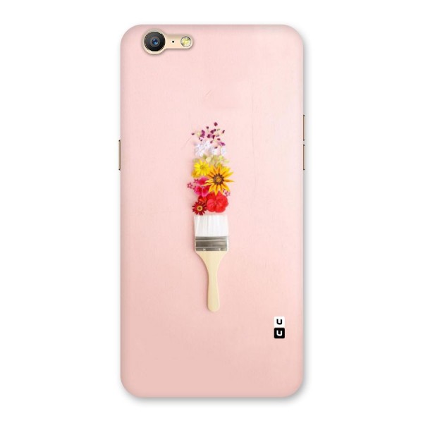 Painted Flowers Back Case for Oppo A39