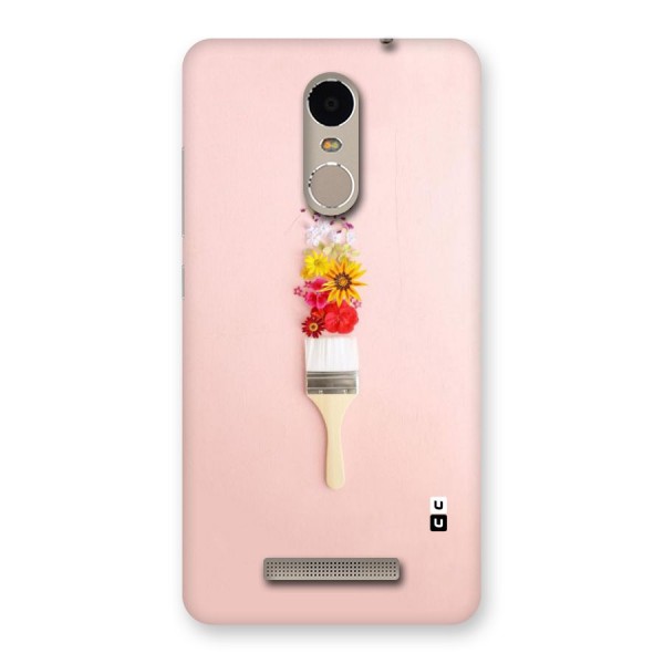Painted Flowers Back Case for Xiaomi Redmi Note 3
