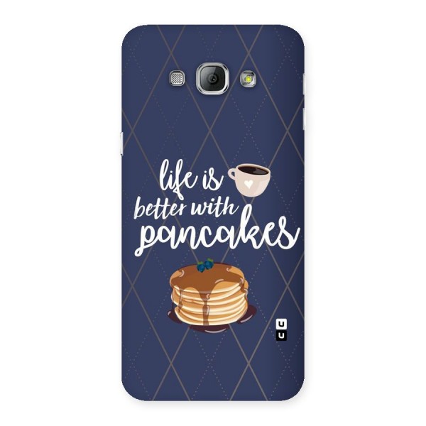 Pancake Life Back Case for Galaxy A8