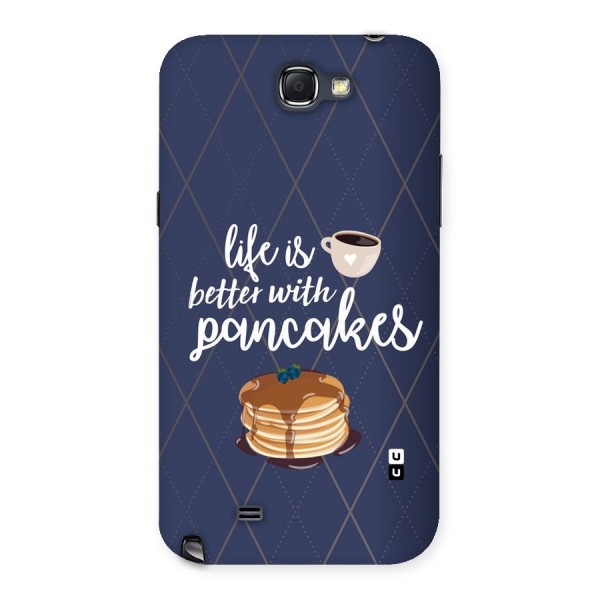 Pancake Life Back Case for Galaxy Note 2