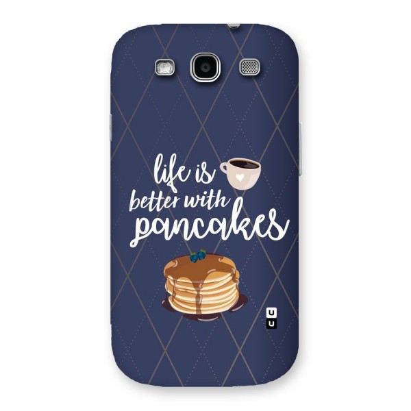 Pancake Life Back Case for Galaxy S3
