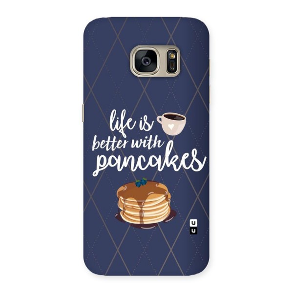 Pancake Life Back Case for Galaxy S7
