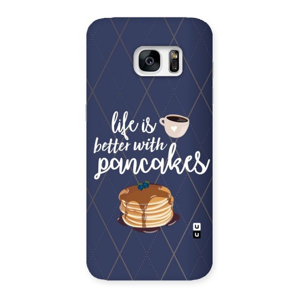 Pancake Life Back Case for Galaxy S7 Edge