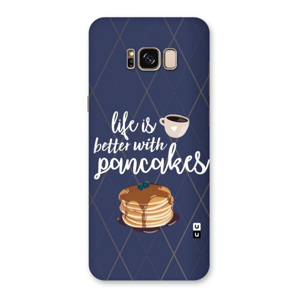 Pancake Life Back Case for Galaxy S8 Plus