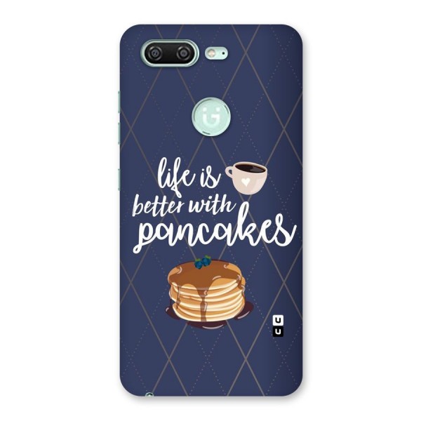 Pancake Life Back Case for Gionee S10