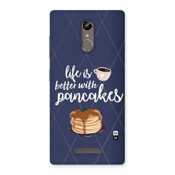Pancake Life Back Case for Gionee S6s
