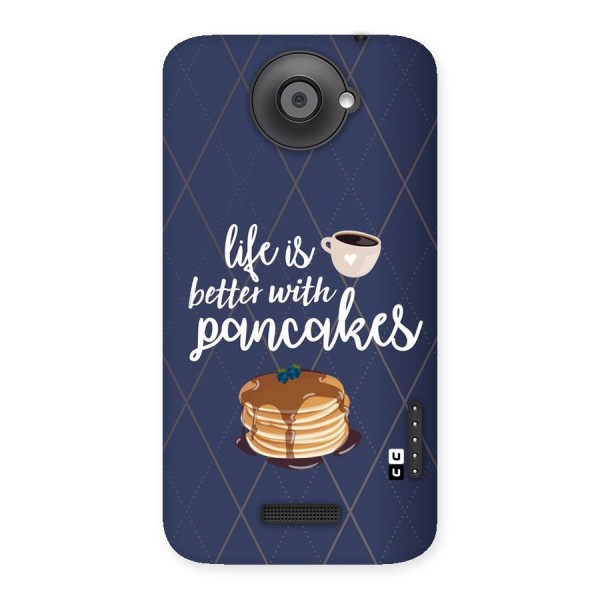 Pancake Life Back Case for HTC One X