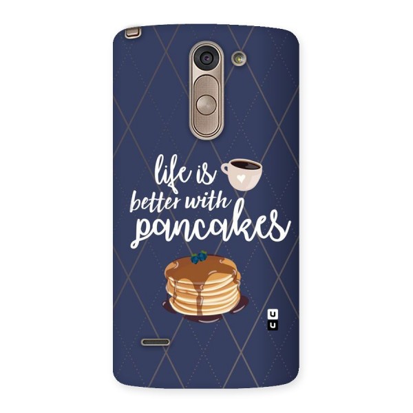 Pancake Life Back Case for LG G3 Stylus