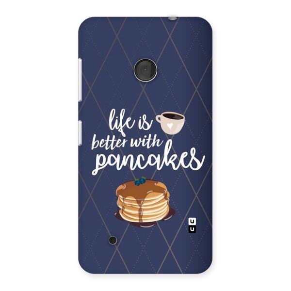 Pancake Life Back Case for Lumia 530