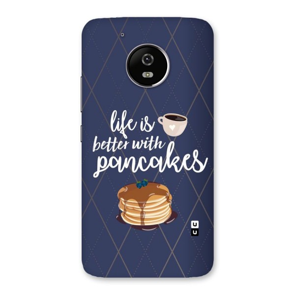 Pancake Life Back Case for Moto G5