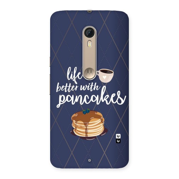 Pancake Life Back Case for Motorola Moto X Style