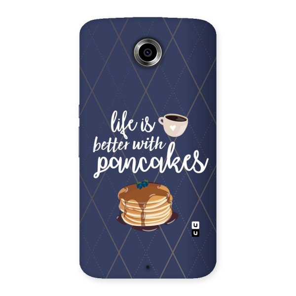 Pancake Life Back Case for Nexsus 6