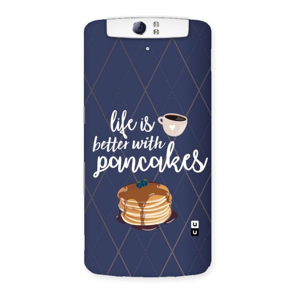 Pancake Life Back Case for Oppo N1