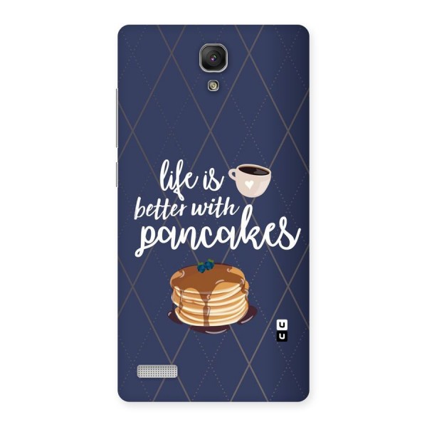 Pancake Life Back Case for Redmi Note