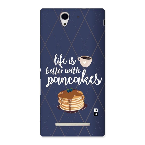 Pancake Life Back Case for Sony Xperia C3