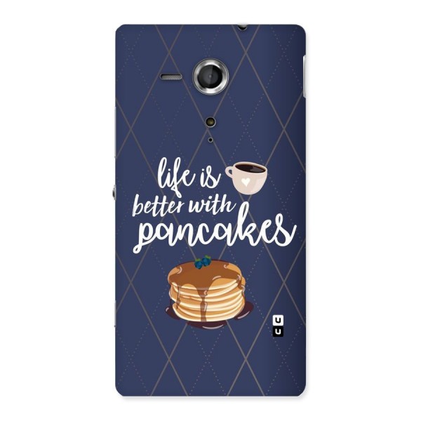 Pancake Life Back Case for Sony Xperia SP