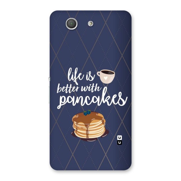 Pancake Life Back Case for Xperia Z3 Compact
