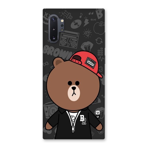 Panda Brown Back Case for Galaxy Note 10 Plus