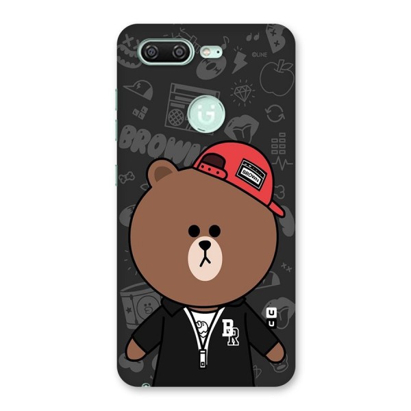 Panda Brown Back Case for Gionee S10