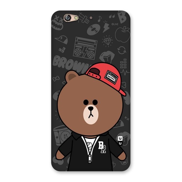 Panda Brown Back Case for Gionee S6