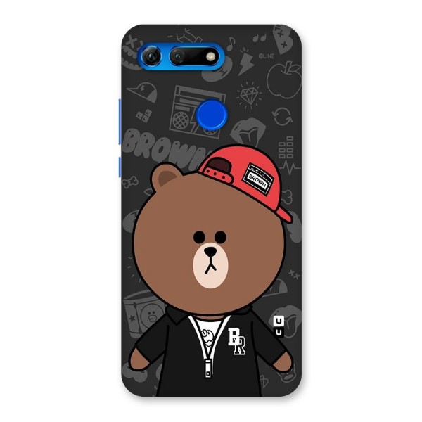 Panda Brown Back Case for Honor View 20