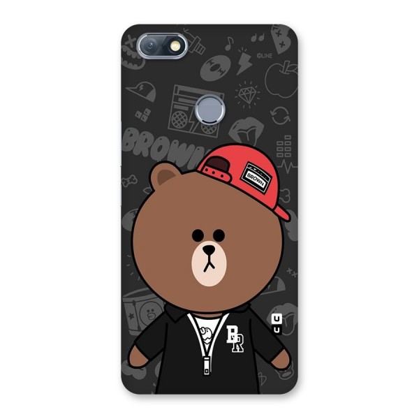 Panda Brown Back Case for Infinix Note 5