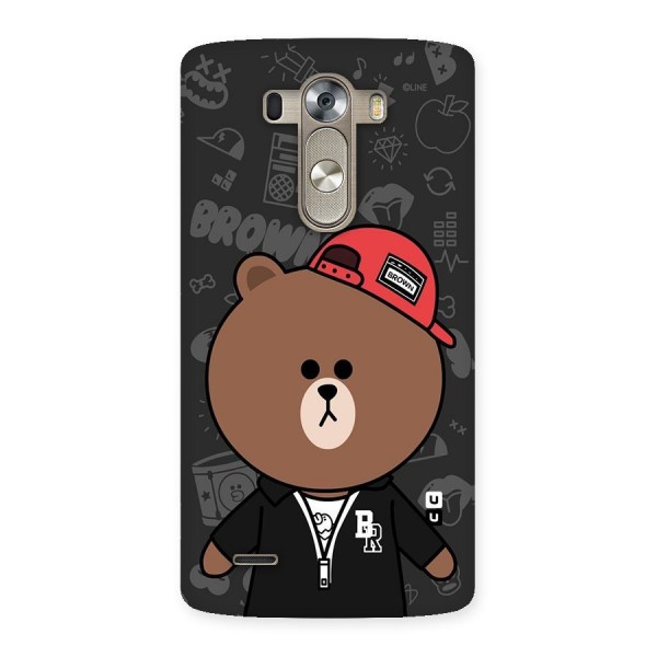 Panda Brown Back Case for LG G3
