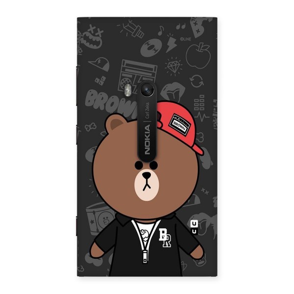 Panda Brown Back Case for Lumia 920